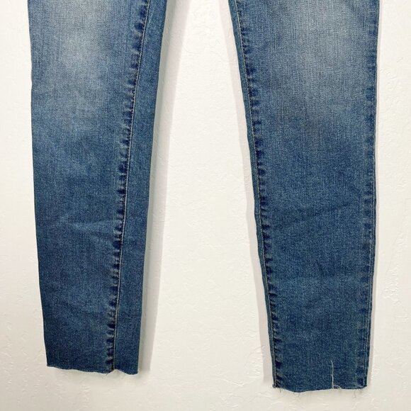 NWT Madewell 11" High Rise Skinny Crop Jeans Size 26 Tall Brooksedge wash - Picture 5 of 12